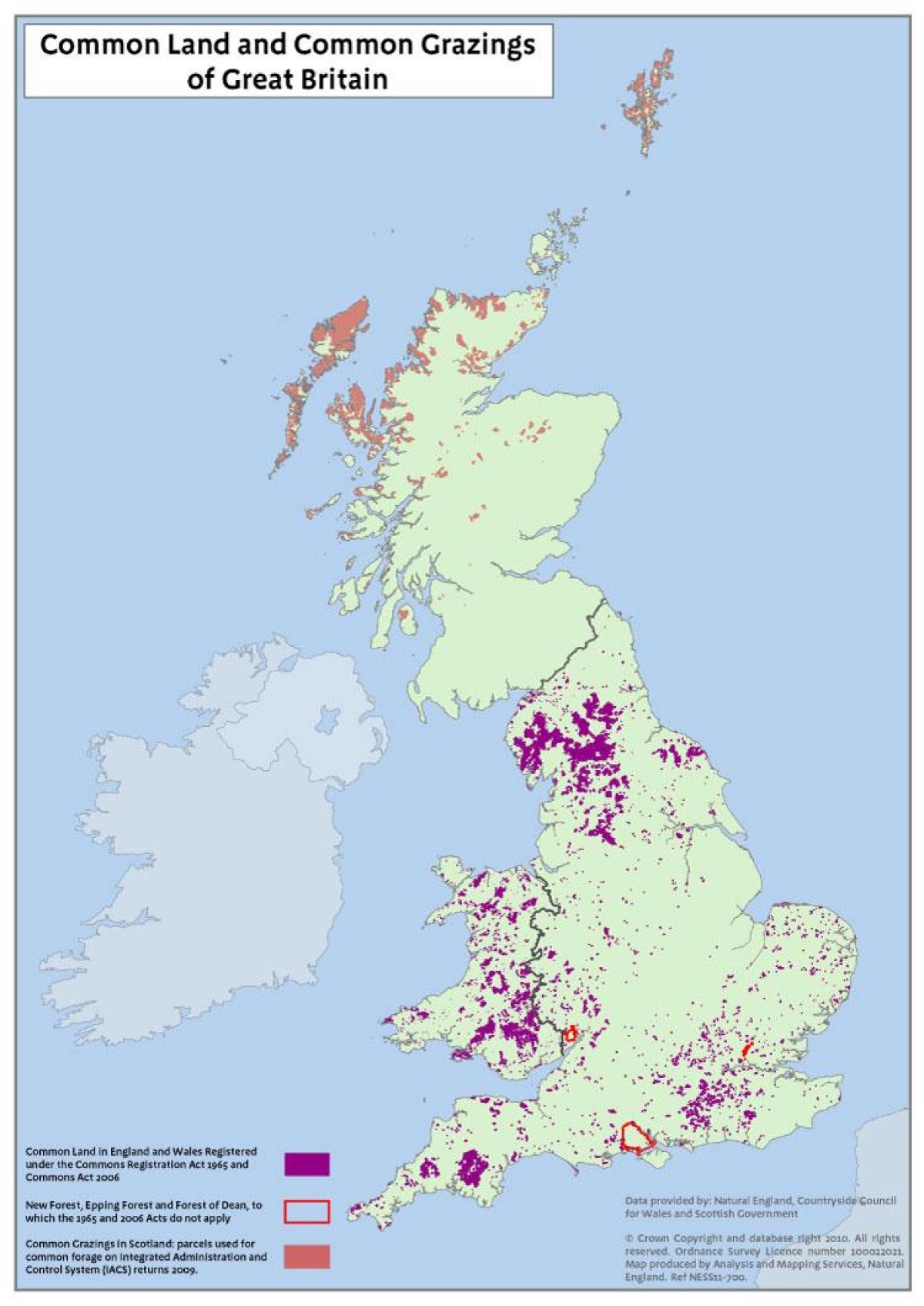 National Trust Uk Map National Trust, Uk Mapa - Mapa Uk National Trust (Severná Európa - Európa)